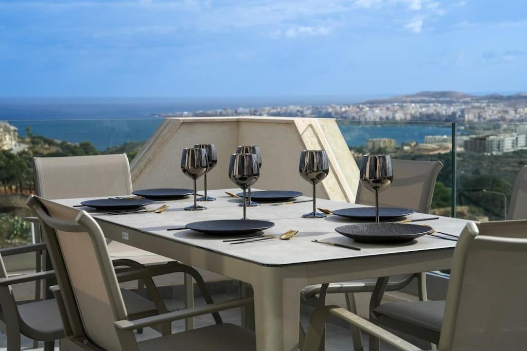 דירות מליאהה Lux Sea&Country Views With Pool מראה חיצוני תמונה